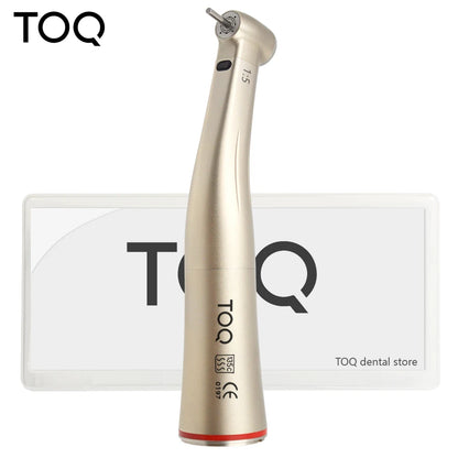 Dental Factory equipment increasing red ring 1:5 with light contra angle handpiece Push Button dental handpiece medical suppl.
