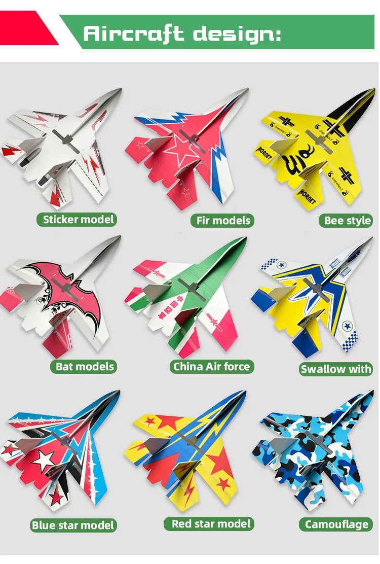 Fixed Wing Model Su27 RC Airplane With Microzone MC6C Transmitter with Receiver and Structure Parts For DIY F22 RC Aircraft.