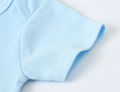 Kavkas 3-6 Teile/los Baby Jungen Body Kurzarm Baumwolle Neugeborene Kleidung Cartoon Print Sommer Kleinkind Overalls