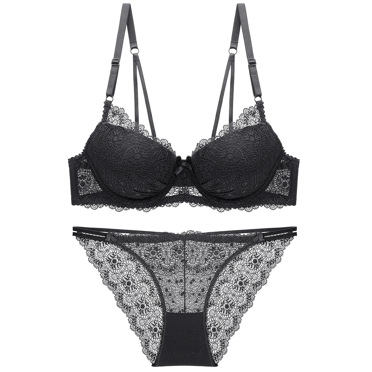 OEM ODM Manufacturers Sell Well Latest New Design Embroidery Lady Underwear Panty Bras in Stock.