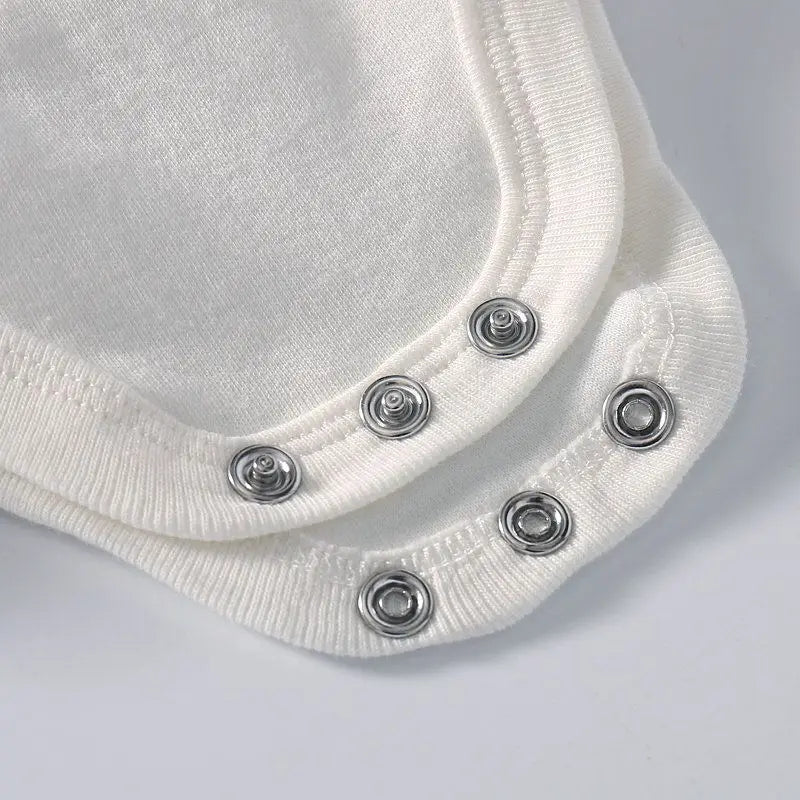 Winter Herbst Baumwolle Baby Strampler Weiß Langarm Bodys für Kind Baby Mädchen Jungen Kleidung.