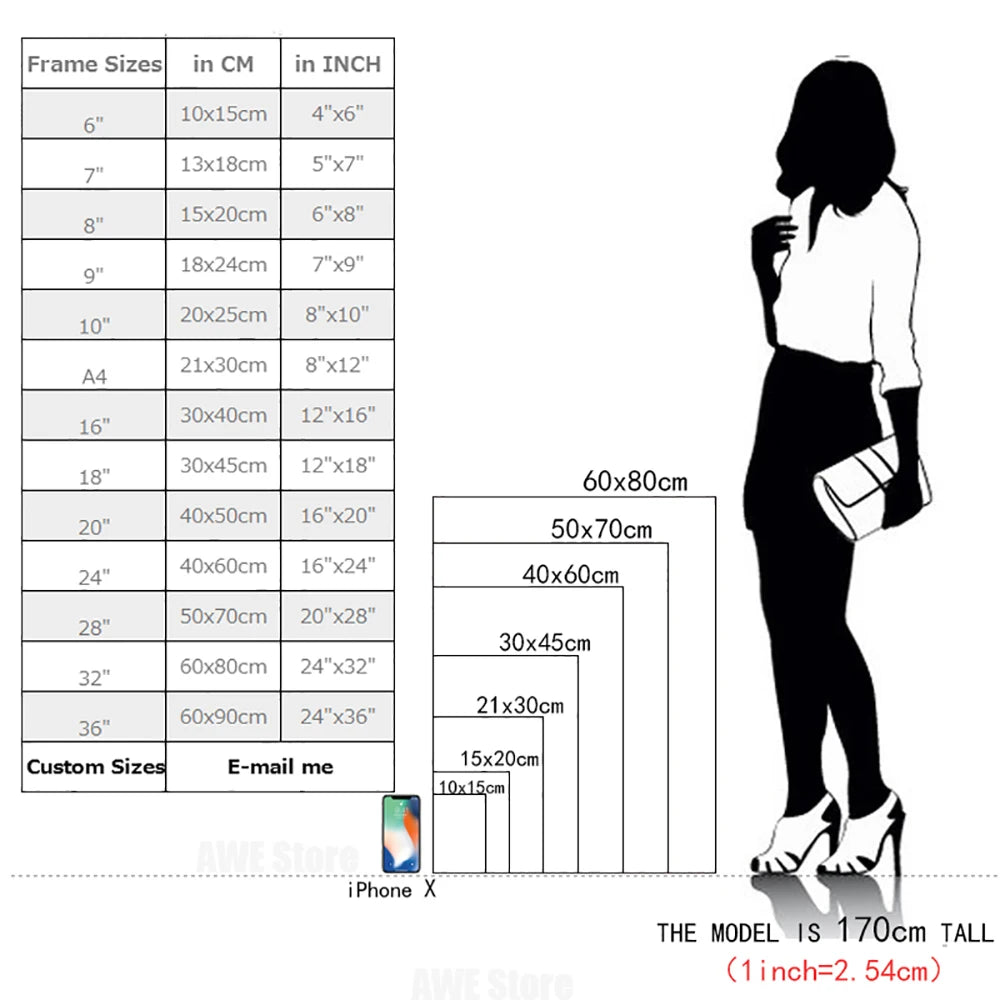 Wall Art Canvas Prints for Home Decoration Islamic Arabic Poster Calligraphy Religious Quran Paintings for Living Room Office.