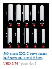 NATURAL CLEAR /WHITE 3 COLORS STILETTO FALSE NAIL TIPS, 500PCS FRENCH FAKE NAIL TIPS NAIL ART ACRYLICS ARTIFICIAL DIY NAIL TIPS.