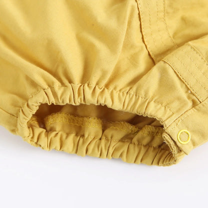 Sanlutoz Sommer Baby Jungen Bodys Baumwolle Kleinkind Kleidung Einfarbig Casual Kurzarm Kleinkinder Kleidung Casual.