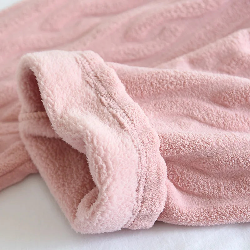 Neue herbst und winter paare pyjamas, lange-ärmeln hosen, flanell verdickung und samt hause service anzüge für männer und frauen