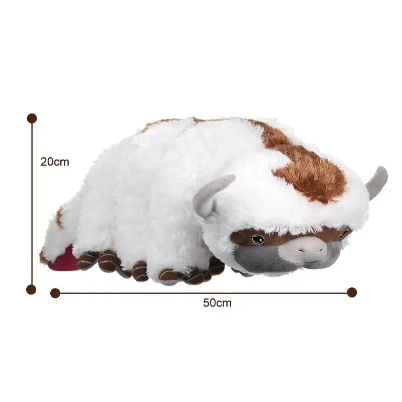 45/50/55cm Big Size Anime Kawaii Avatar The Last Airbender Appa Plush Toys TV Series Rare Peluche Minion Stuffed Dolls Kids Toys.