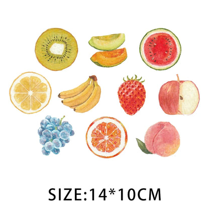 Cartoon Pflanze Blumen Aufkleber Wärmeübertragung PVC Patch Hitzeempfindliche Patches Bügelaufkleber auf Kleidung DIY Applikationen