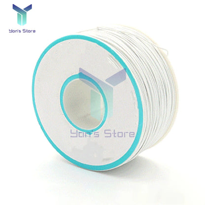 250M 30AWG Wire Cable 8 Color PCB Soldering Fly Iine 0.55mm Breadboard Jumper Colored Insulation Wrap Cable Tinned Pure Copper