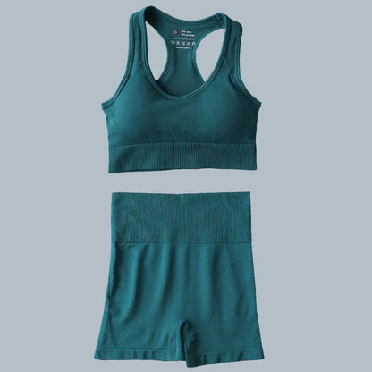 2/3/4pcs Seamless Gym Set Sport outfit Suits for Fitness Clothing Yoga Set For Women Sportswear Yoga Clothes Woman Active Wear