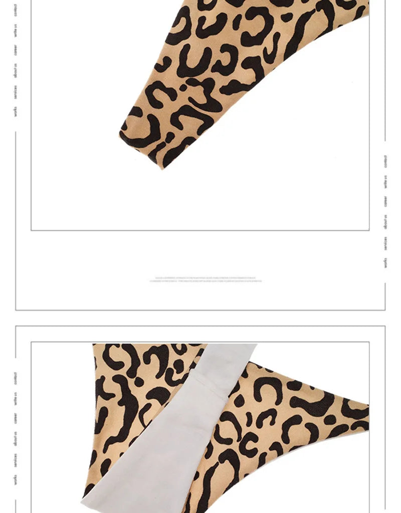 Cotton G String Leopard Women Panties Flower Sexy Briefs Thong T-back Underwear Low Waist Seamless Femlae Lingerie Size S-XXL