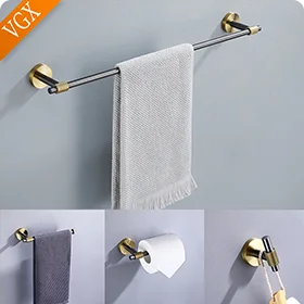 VGX Kitchen Faucet with Pull Down Sprayer Single Handle Mixer for Basin 360° Rotating Spring Style Taps Brass Chrome Gold Black