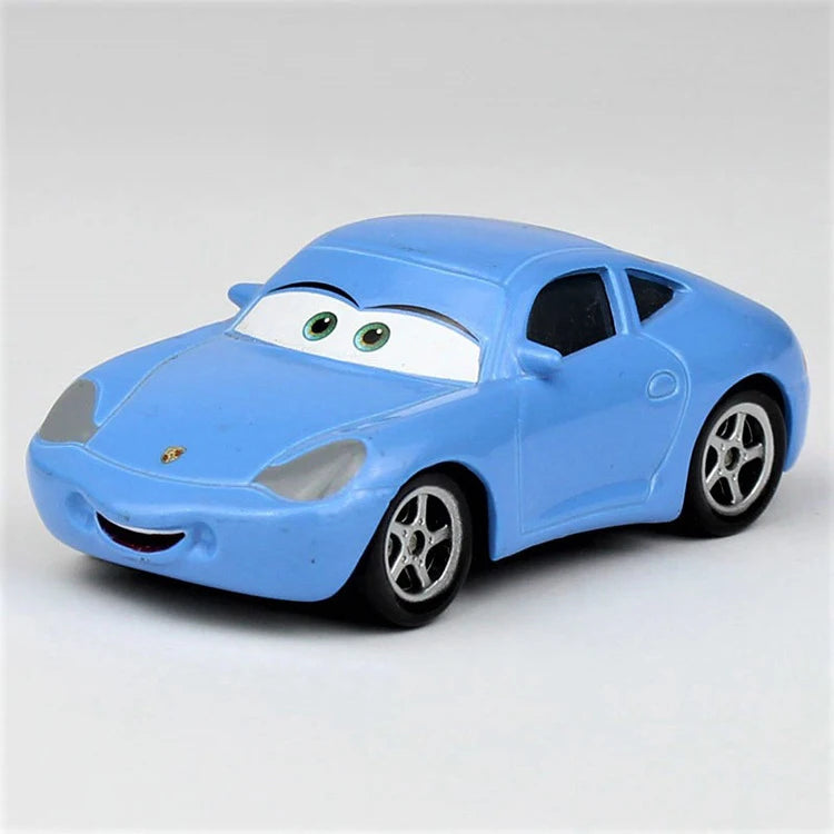 Cars Disney Pixar Cars 2 3 Toy Lightning McQueen Mater Sheriff Alloy Metal Model Car 1:55 Metal Toys Vehicles Boy Children Gifts