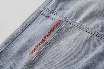 2025 New Streetwear Hip Hop Cargo Pants Men's Jeans Elastic Harun Joggers In Autumn and Spring Men ClothIng.