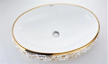 Kunst Keramik Bad Waschbecken Set Keramik Becken Platte Waschbecken Waschbecken Bad Wasserhahn Pop Up Becken Mischbatterie