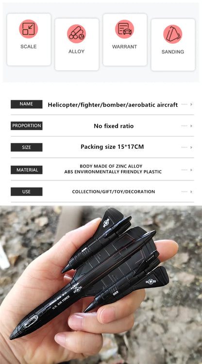 Maisto original model airplane die-casting  metal toy gift collection transport airplane fighter helicopter Games Children toys.