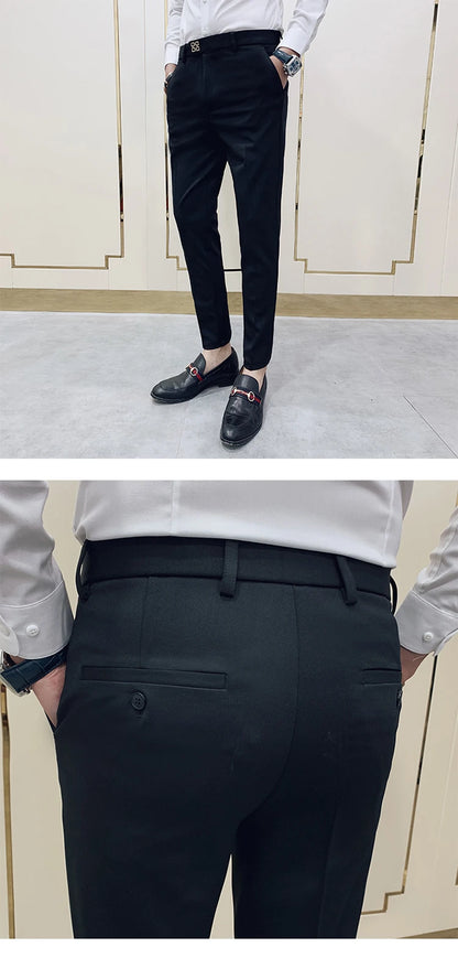 Frühling und Herbst männer Hosen Mode Koreanische Dünne männer Casual Knöchel Hosen Streetwear männer Hosen männer Schwarz grau.