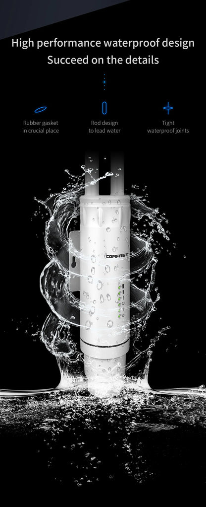 Comfast AC1200 Outdoor Wifi signal Extender AP Router 2.4/5Ghz Dual Dand Long Range 1200mpbs Wireless Wifi repeater waterproof