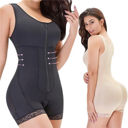 Women Full Body Shapewear Open-Bust Underwear Waist Trainer Corset Seamless Slimming Bodysuit Butt Lifter Plus Size 6XL