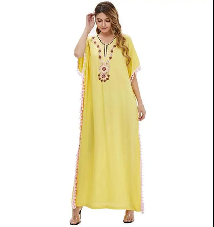 Islamic Style Modern Urban Casual Women Dress Night Sleepwear Pajama for Women Muslim Islamic Clothing.