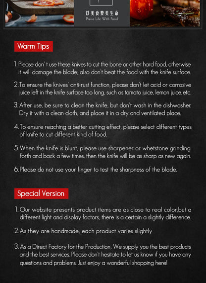 HEZHEN 1PC-5PC Kitchen Knife Set Chef Utility Stainless Steel 3 Layers Composite Steel Santoku Nakiri Kitchen Accessories