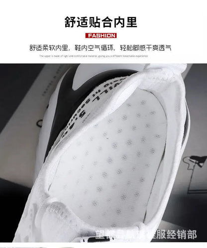 Lace-up Fashion Sneakers Men's Sports Shoes Comfortable Breathable Men Running Shoes Hot Sale Autumn Non-slip Training Shoes.