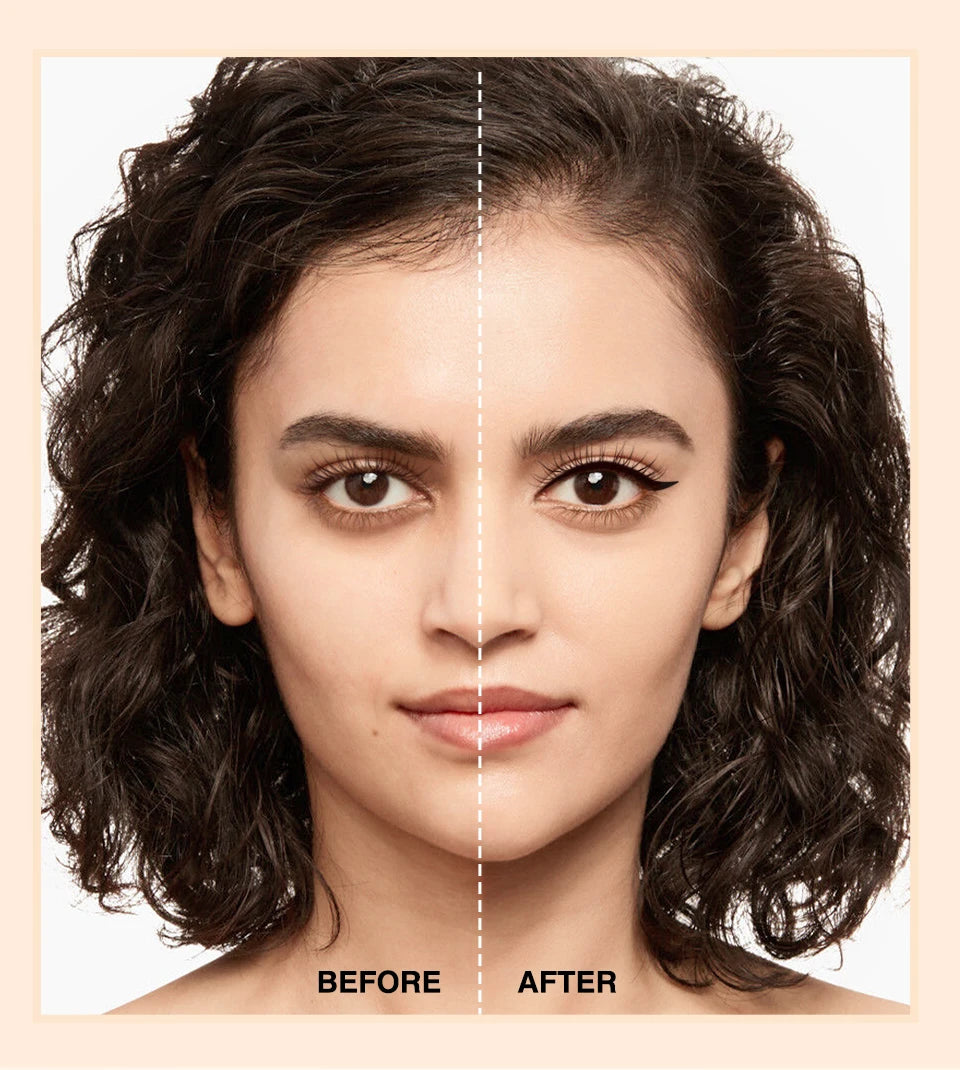 O.TWO.O Eyeliner Stamp Black Liquid Eyeliner Pen Waterproof Fast Dry Double-ended Eye Liner Pencil Make-up for Women Cosmetics.