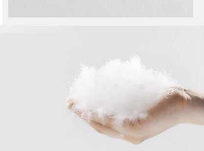 Down Pillow 100% Goose Down Feather Household Down Pillow Three layer down+feather+down pillow  size height can be customized