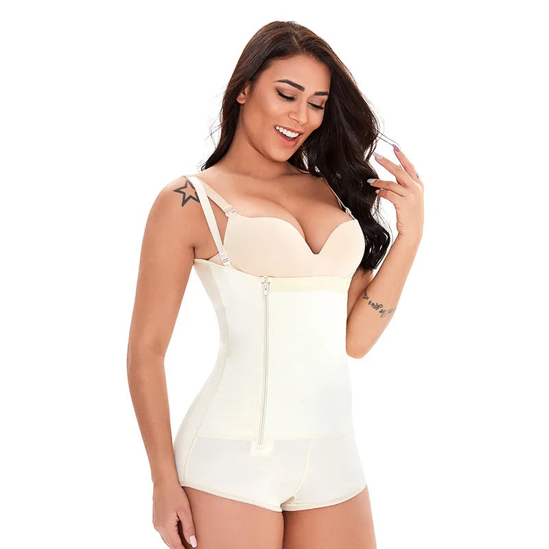 Women Full Body Shapewear Open-Bust Underwear Waist Trainer Corset Seamless Slimming Bodysuit Butt Lifter Plus Size 6XL.