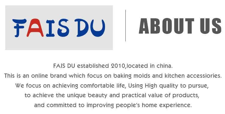 FAIS DU Russian Mounted Mouth Set Stainless Steel Kitchen Baking Supplies Set Cake Decoration Tools Nozzles Pastry Bag Set