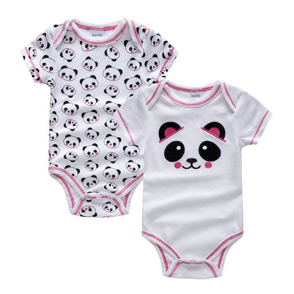 Honeyzone Sommer Baby Kleidung Säuglings Mädchen Strampler Nette Löwe Voller Druck Jungen Bodys 2 teile/satz Trottie Overalls Outfits Боди.