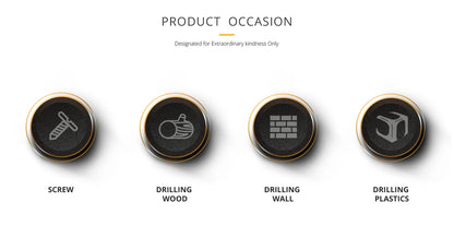 DEKO Akku-Bohrschrauber, 12 V, 16 V, 20 V, Mini-Wireless-Elektrowerkzeuge, DC-Lithium-Ionen-Akku, Elektroschrauber, Heim-DIY-Bohrmaschine