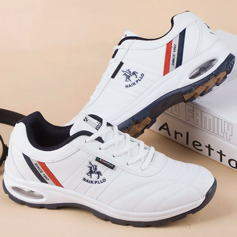 New Waterproof Golf Shoes Spikeless Men Outdoor Training Golf Sneakers for Men Spring Summer Anti Slip Sport Sneakers.