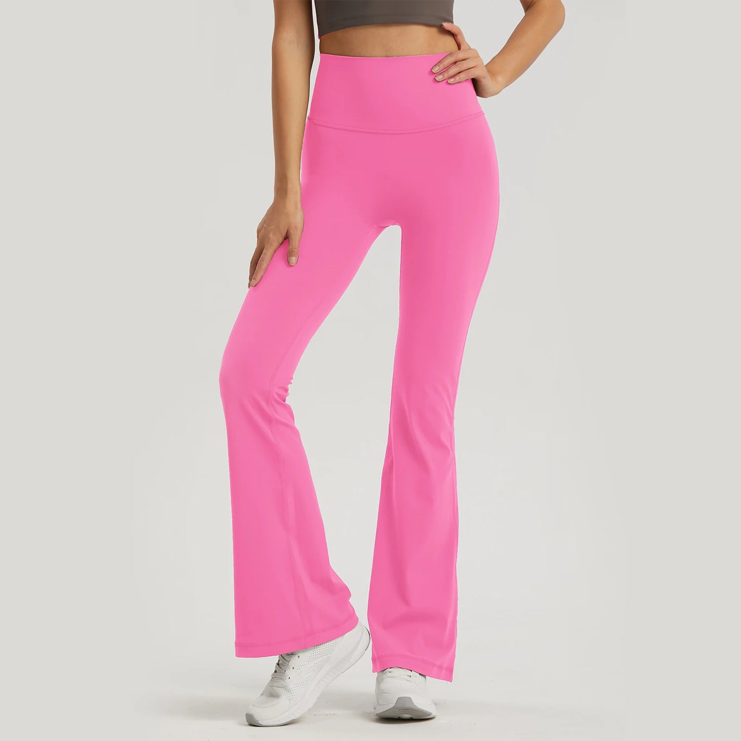 Nuls Young Series High Waist Women Yoga Pants Custom Leggings Bell-Bottoms Yoga Pants.