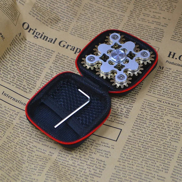 9 Gears Hand Spinner High Quality Metal Fidget Spinners R188 Smooth Bearing Adult Stress Relief Toy Anti Stress Fidget Toys.