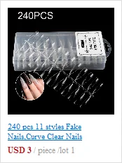 NATURAL CLEAR /WHITE 3 COLORS STILETTO FALSE NAIL TIPS, 500PCS FRENCH FAKE NAIL TIPS NAIL ART ACRYLICS ARTIFICIAL DIY NAIL TIPS.