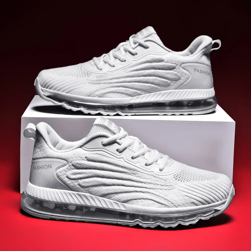 Comfortable Men Shoes Sneakers Male Mens Casual Tenis Black Comfortable Sports Shoes Big Size Air Cushion Walk Shoes.