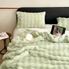 Tuscany Eco-friendly Rabbit Hair Short Pile Leisure Blanket Light Luxury Soft Warm Blanket.