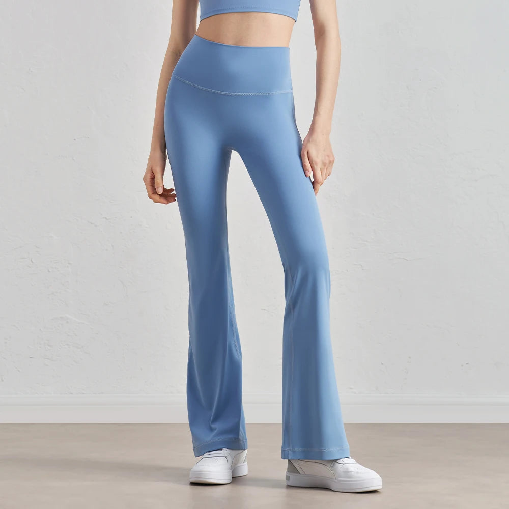 Nuls Young Series High Waist Women Yoga Pants Custom Leggings Bell-Bottoms Yoga Pants.