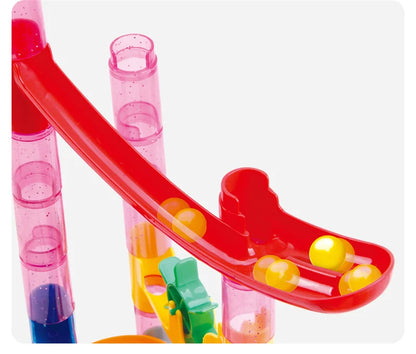 29-142PCS Marble Run Building Blocks Marbles Slide Toys For Children DIY Creativity Constructor Educational Toys Children Gift