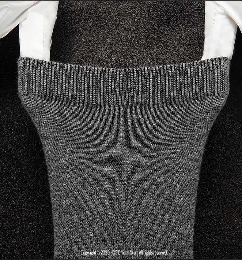 Box Pack Men's Cotton Socks 10Pairs/Box Black Business Men Socks Soft Breathable Summer Winter for Man Boy's Gift Size EUR39-45.