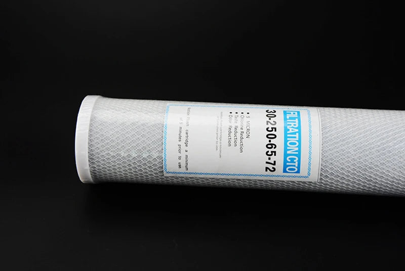 1pcs 10 Inch Universal Water Filter Activated Carbon Cartridge Filter CTO Block Carbon Filter Water Purifier
