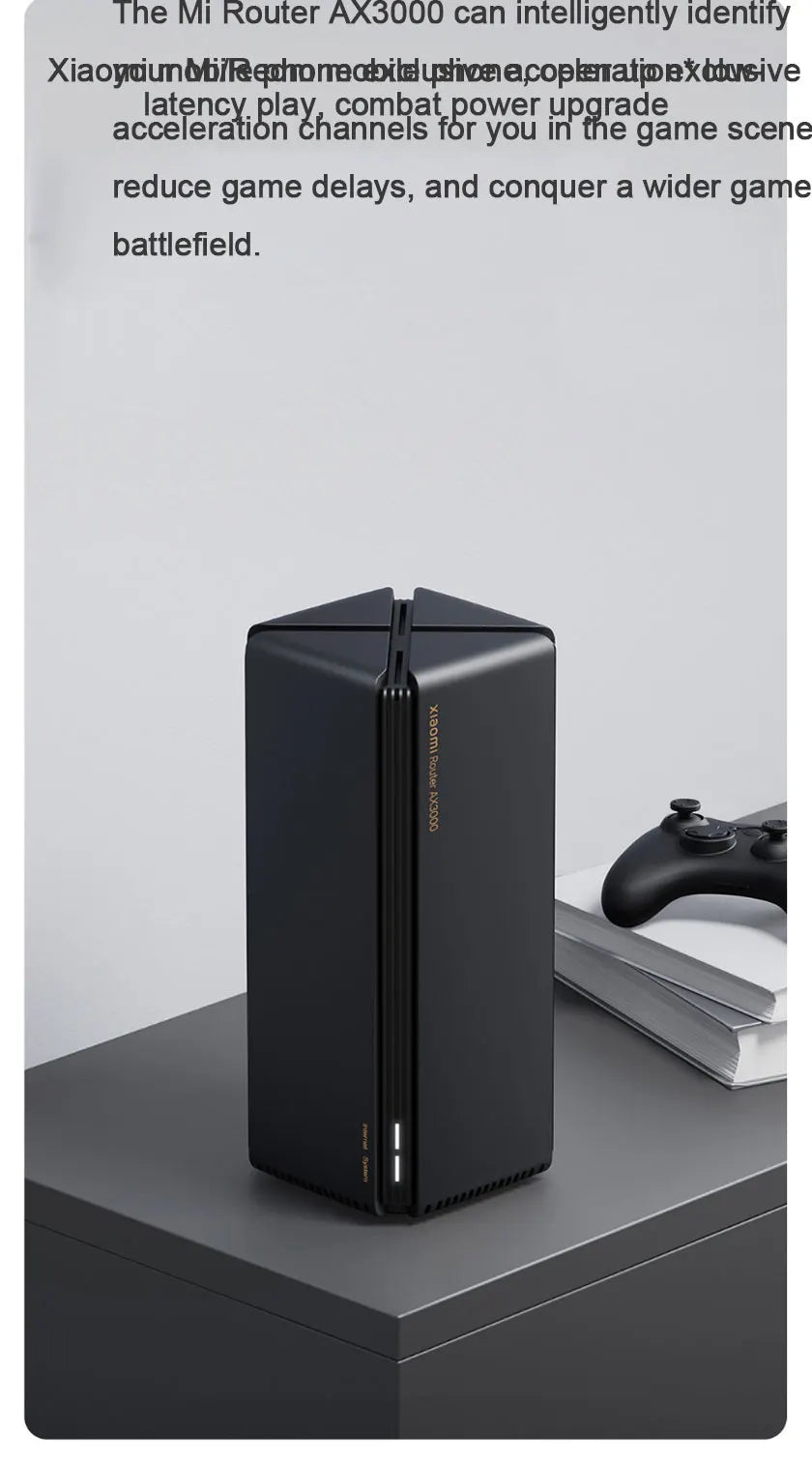 Xiaomi Router AX3000 Mesh Wifi6 2.4G 5.0 GHz Full Gigabit 5G WiFi Repeater 4 Antennas Network Extender Mesh Routers.