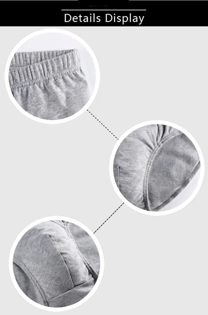 4 Teile/los Schlüpfer der Männer Männliche Unterhose Shorts Boxer Unterwäsche Slip Baumwolle Große Größe 5XL 6XL