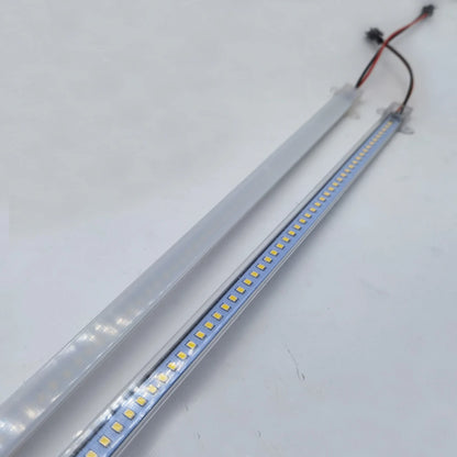 LED Tube Light 220V High Brightness 2835 50cm 72LEDs LED Bar Lights Fluorescent Tubes for Showcase Cabinet Kitchen Lighting.