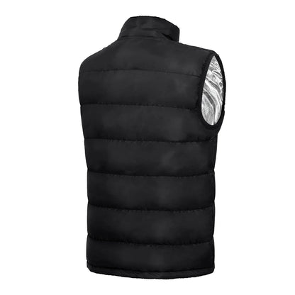 9 Heated Vest Zones Electric Heated Jackets Men Women Sportswear Heated Coat Graphene Heat Coat USB Heating Jacket For Camping.