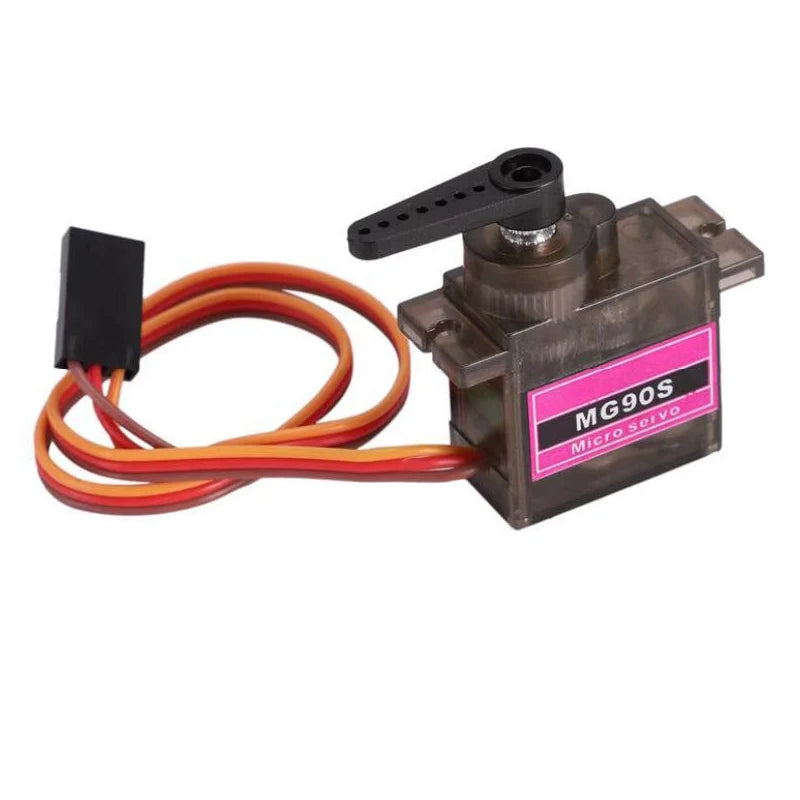 5/10/20PCS MG90S Metal Gear RC Micro Servo 180°/360° 13.4g Motor for RC Helicopter Car Boat Model Toy Control.