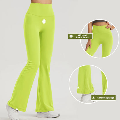 Nuls Young Series High Waist Women Yoga Pants Custom Leggings Bell-Bottoms Yoga Pants.