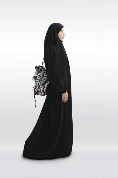 Eid Hooded Muslim Women Hijab Dress Prayer Garment Abaya Long Khimar Full Cover Ramadan Gown Abayas Islamic Clothes Niqab jilbab.