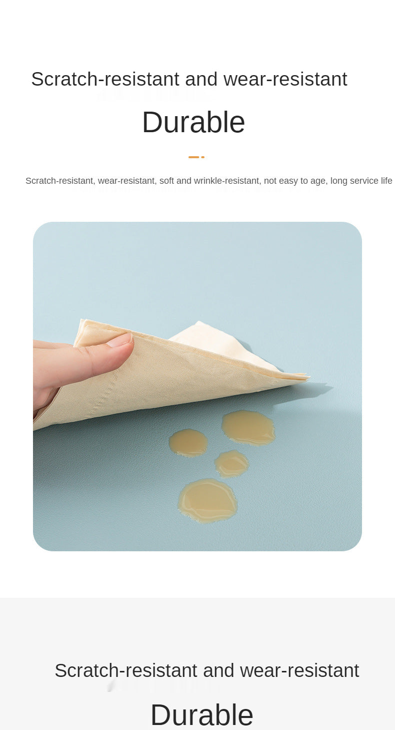 white mousepad Portable Mouse pad large Gaming Waterproof Non-slip PU Suede Desk Mat Computer Keyboard desk pad Mats.