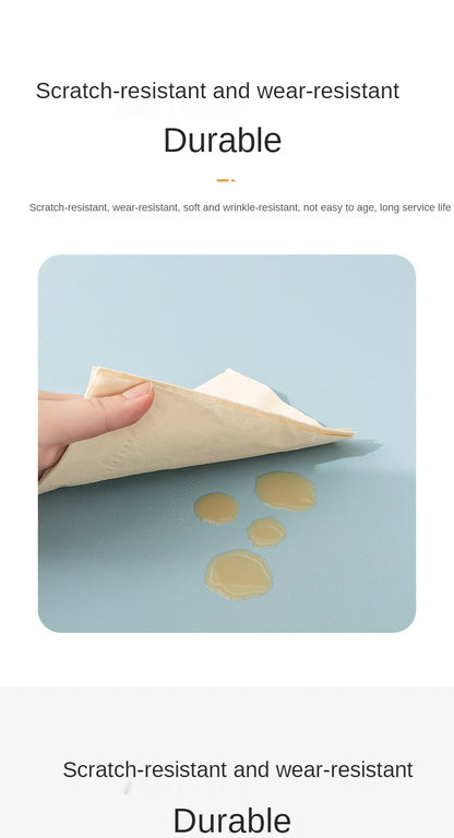 white mousepad Portable Mouse pad large Gaming Waterproof Non-slip PU Suede Desk Mat Computer Keyboard desk pad Mats.